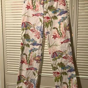 Very Funky & Vintage Retro Talbots Pants with Gorgeous colors & Great Condition